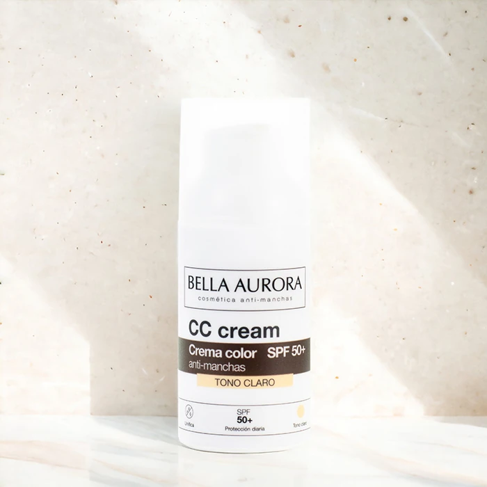 CC Cream Creme Cor Antimanchas Tom Claro FPS50+
