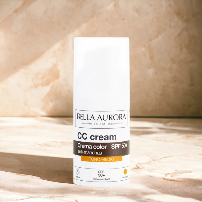 CC Cream Creme Cor Antimanchas Tom Médio FPS50+